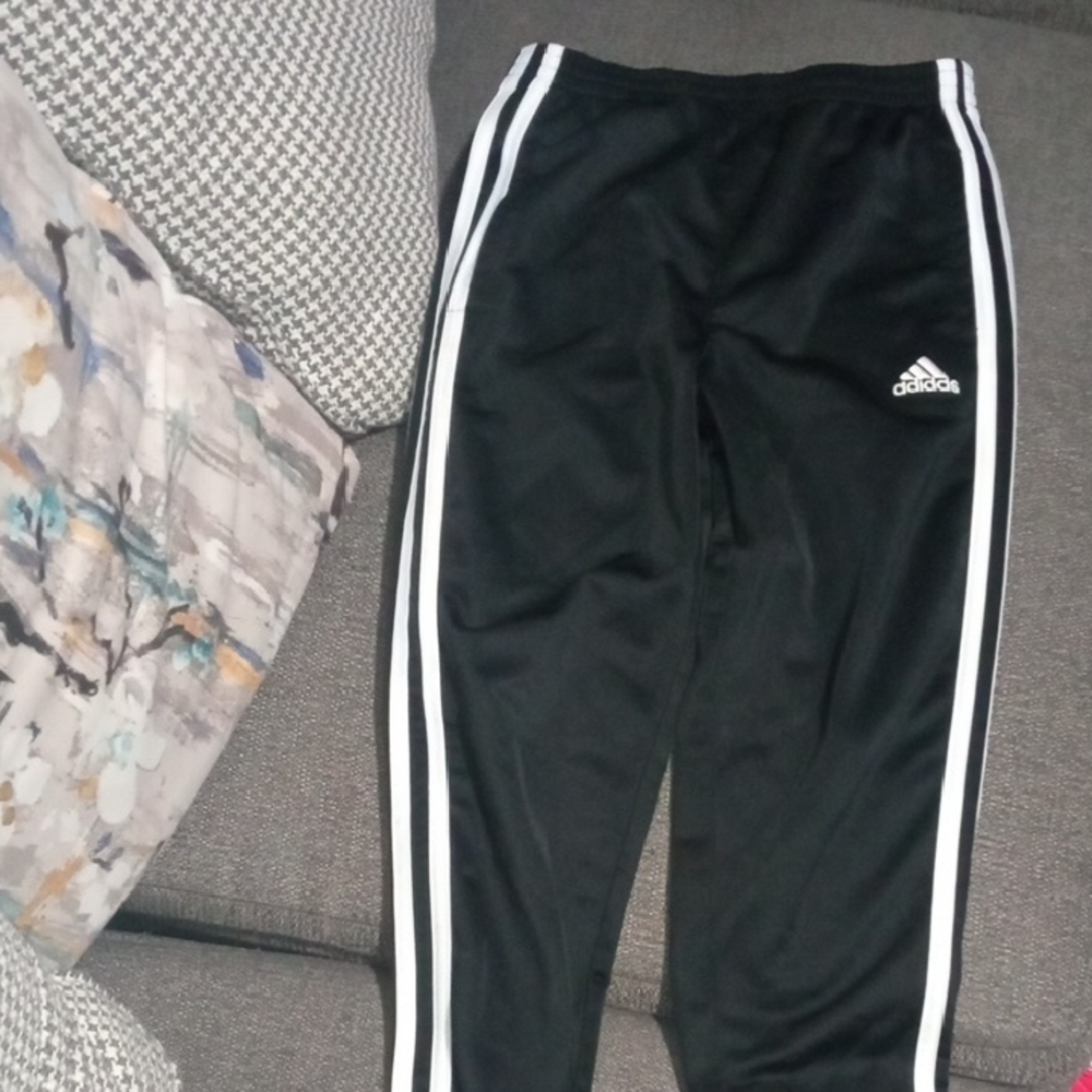 Adidas Kids Black Jogger Pants